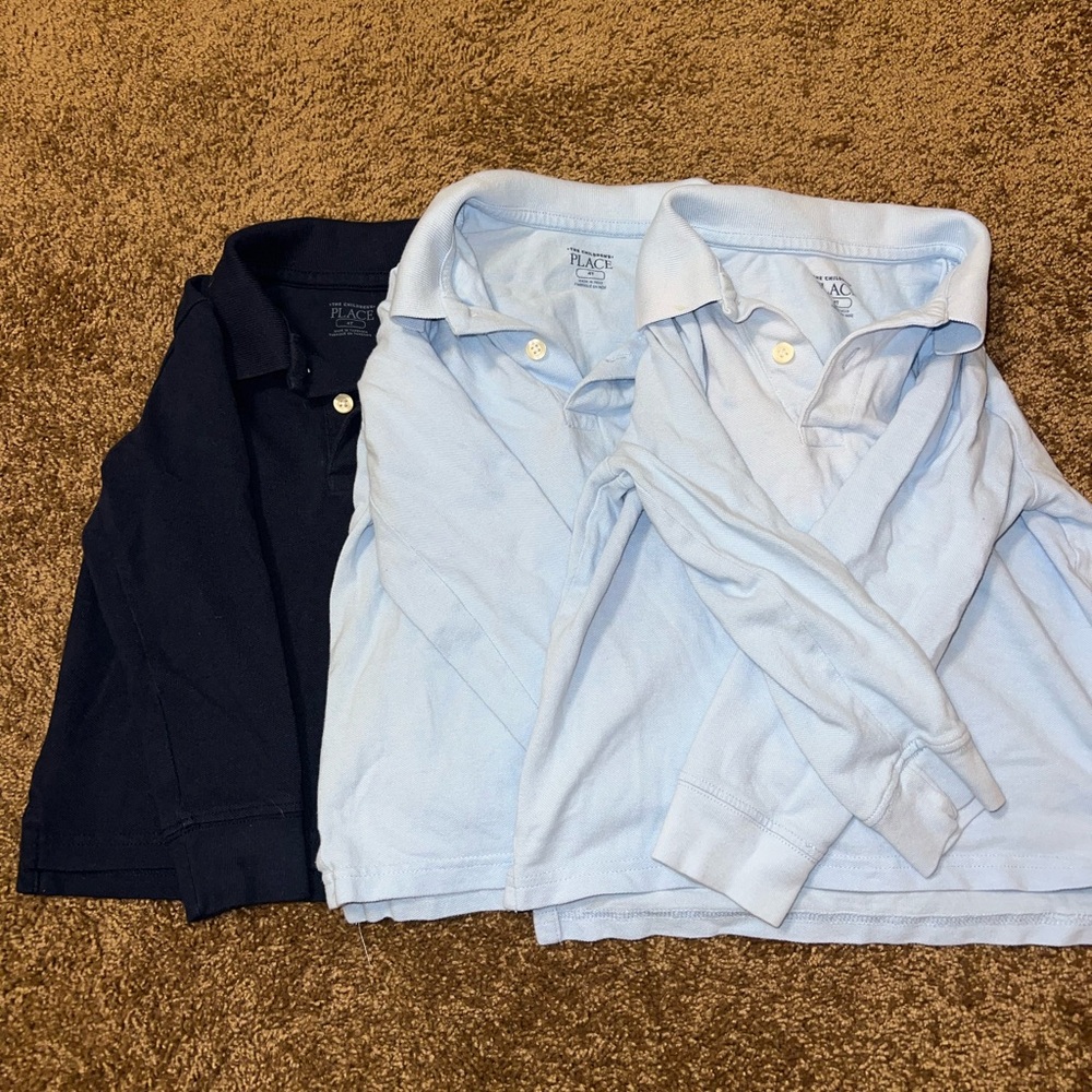 The Children's Place Light Blue Polo Shirt